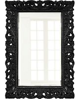 зеркало прямоугольное настенное черное гэрри gloss black в Архангельске