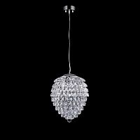 подвесной светильник crystal lux charme sp2+2 led chrome/transparent в Архангельске