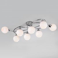 потолочная люстра eurosvet whitney 30133/8 хром в Архангельске