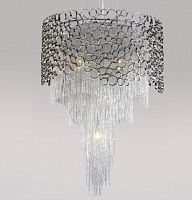 подвесной светильник crystal lux hauberk sp-pl8 d60 матовый никель в Архангельске