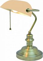 настольная лампа arte lamp banker a2493lt-1ab в Архангельске
