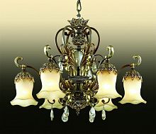 подвесная люстра odeon light safira 2802/6 в Архангельске