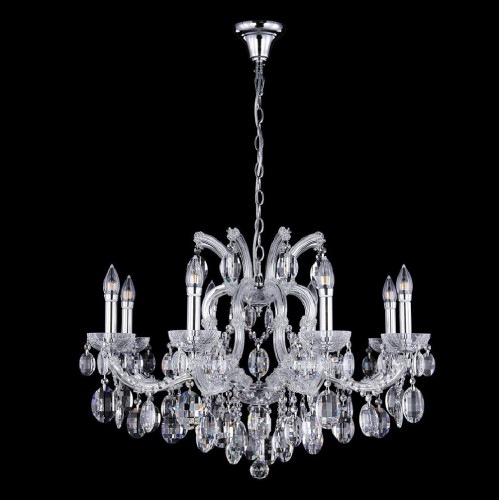 подвесная люстра crystal lux hollywood sp8 chrome в Архангельске