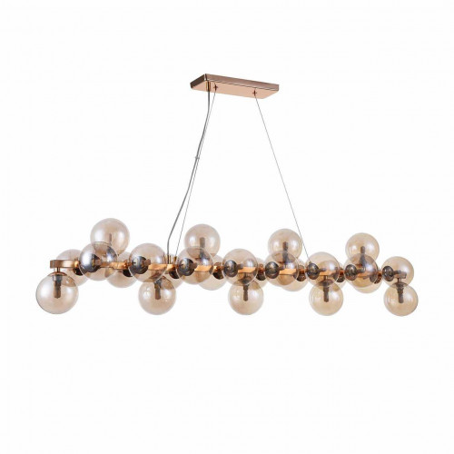 подвесная люстра maytoni dallas mod547pl-25g янтарная в Архангельске
