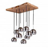 дизайнерская подвесная светодиодная люстра spot light ball 5030974 матовый никель, белая в Архангельске