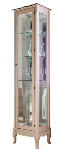 витрина mobilier de maison узкая высокая бежевая в Архангельске