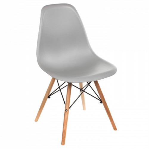 стул деревянный eames pc-015 grey в Архангельске
