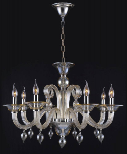 подвесная люстра crystal lux caetano sp8 бежевая в Архангельске