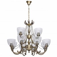 подвесная люстра mw-light аманда 481011712 бронза в Архангельске
