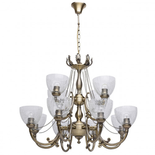 подвесная люстра mw-light аманда 481011712 бронза в Архангельске