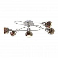 потолочная люстра arte lamp illusione a6125pl-5ss в Архангельске