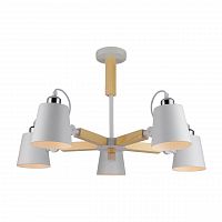 потолочная люстра arte lamp a7141pl-5wh белая в Архангельске