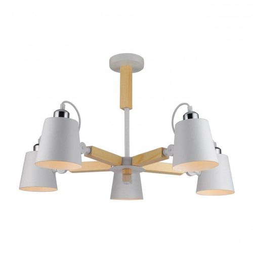 потолочная люстра arte lamp a7141pl-5wh белая в Архангельске