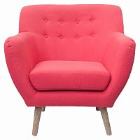 кресло fuller red розовое в Архангельске
