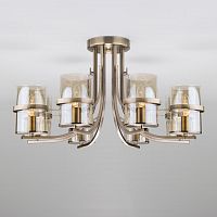 потолочная люстра eurosvet coppa 60085/8 античная бронза в Архангельске