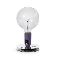 настольный светильник lampadina ed фиолетовый в Архангельске