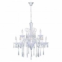 дизайнерская подвесная люстра spot light rosano 5193120 белая в Архангельске