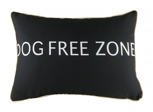 подушка с надписью dog free zone в Архангельске