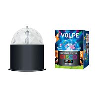 светодиодный светильник-проектор (09840) volpe disco uli-q302 03w/rgb black в Архангельске
