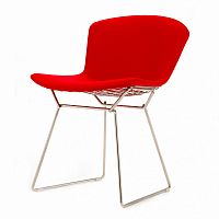 стул bertoia с обивкой красный в Архангельске