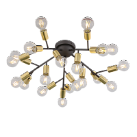 потолочная светодиодная люстра st luce foglione sl437.402.20 в Архангельске