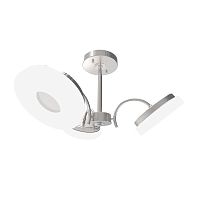 потолочная светодиодная люстра idlamp frittelle 107/3pf-ledwhitechrome в Архангельске
