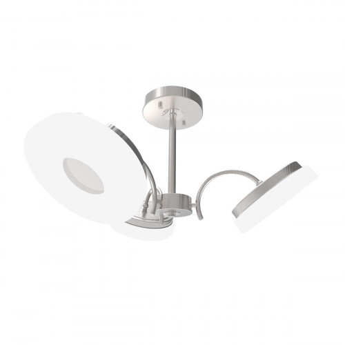 потолочная светодиодная люстра idlamp frittelle 107/3pf-ledwhitechrome в Архангельске