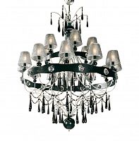 люстра 6886/12+6 v2515 от mm lampadari черная/серая в Архангельске