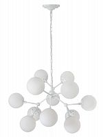 подвесная люстра crystal lux medea white sp12 белая в Архангельске