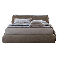 кровать двуспальная 160х200 серая sharpei в Архангельске