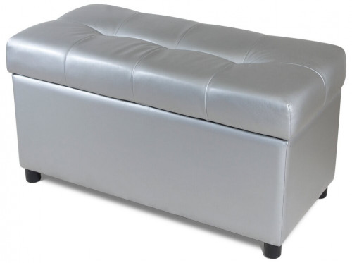 пуф шарм-дизайн рондо 70 серебро в Архангельске