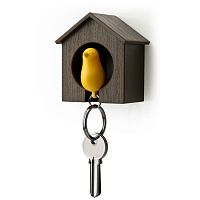 держатель+брелок для ключей sparrow коричневый-желтый в Архангельске