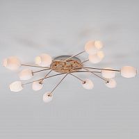 потолочная люстра eurosvet tulip 30135 золото в Архангельске