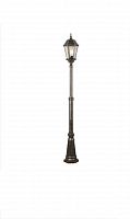 садово-парковый светильник arte lamp genova a1207pa-1bn в Архангельске