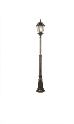 садово-парковый светильник arte lamp genova a1207pa-1bn в Архангельске