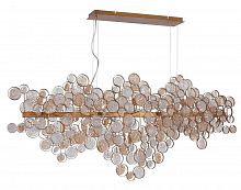 подвесной светильник crystal lux deseo sp15 l1400 gold в Архангельске