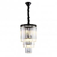 подвесная люстра newport 31110/s black+gold в Архангельске