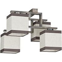 потолочная люстра tk lighting 409 lea gray 4 в Архангельске