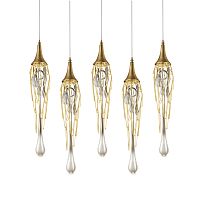 подвесной светильник goddess tears 5 gold от delight collection в Архангельске