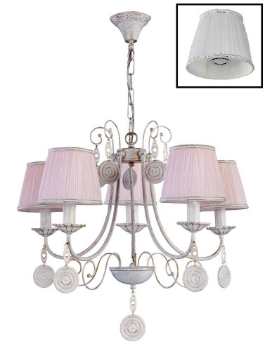 подвесная люстра crystal lux emilia sp5 в Архангельске