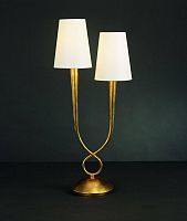 настольная лампа mantra paola painted gold 3546 в Архангельске