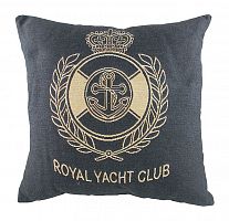 подушка с гербом королевского royal yacht club denim в Архангельске
