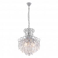подвесная люстра crystal lux sevilia sp4 silver серебро в Архангельске