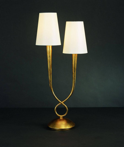 настольная лампа mantra paola painted gold 3546 в Архангельске