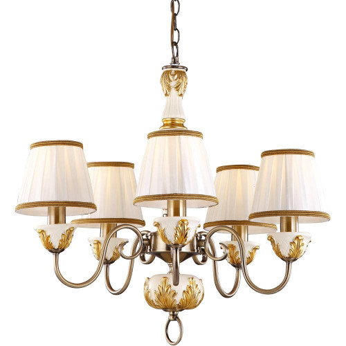 подвесная люстра arte lamp benessere a9570lm-5wg в Архангельске