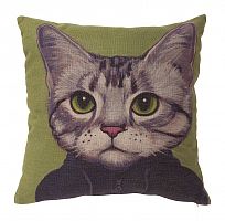 подушка с принтом mr. cat в Архангельске