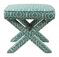 табурет мягкий бирюзовый remy ottoman в Архангельске