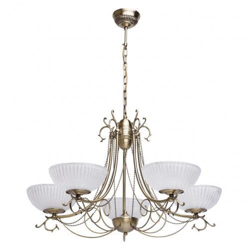 подвесная люстра mw-light фелиция 347017605 белая в Архангельске