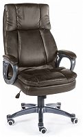 кресло для руководителя norden chairs мэдисон, обивка: искусственная кожа, цвет: экокожа темно-коричневая в Архангельске