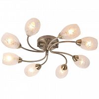 потолочная люстра idlamp carmina 201/8pf-oldbronze в Архангельске